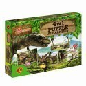 Puzzle 4w1 - Era dinozaurów