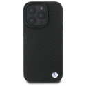 BMW BMHMP16L23RDDK iPhone 16 Pro 6.3" black/black hardcase Sign Leather Diamond Metal Logo MagS