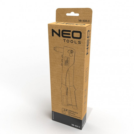 nititööriist teras- ja alumiiniumniitidele 2.4/3.2/4.0/4.8 mm