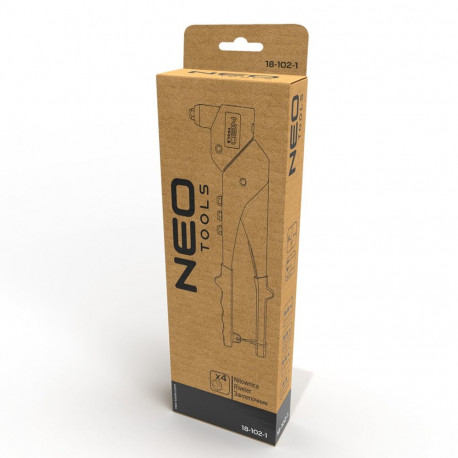 nititööriist teras- ja alumiininitidele 2.4/3.2/4.0/4.8 mm, mitmeasendiline