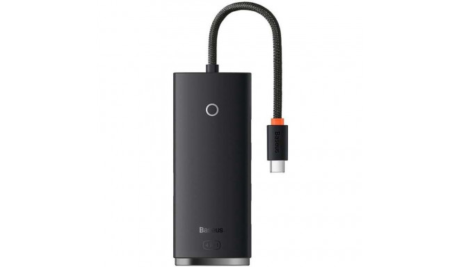 ADAPTER USB-C 4XUSB3.0 25CM BLACK