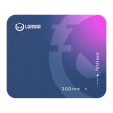 Lorgar Main 133, Gaming mouse pad, High-speed surface, Purple anti-slip rubber base, size: 360mm x 3