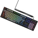 LORGAR Azar 514, Wired mechanical gaming keyboard, RGB backlight, 1680000 colour variations, 18 mode