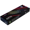 LORGAR Azar 514, Wired mechanical gaming keyboard, RGB backlight, 1680000 colour variations, 18 mode