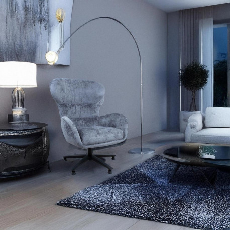 Armchair KAROLINA blue