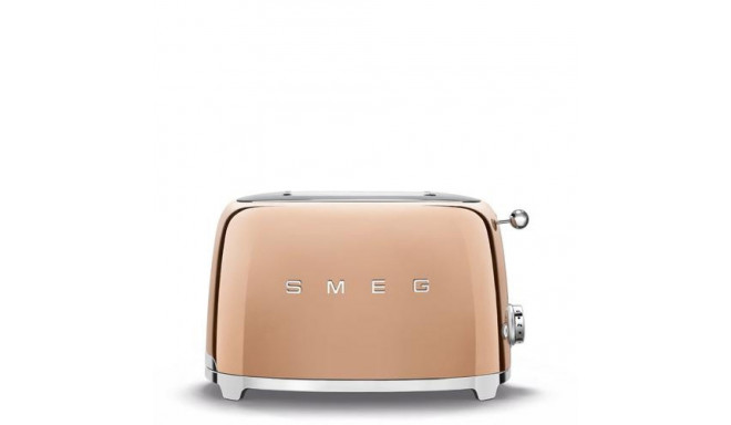 Smeg 50&#039;s Style Toaster TSF01RGEU Rose Gold