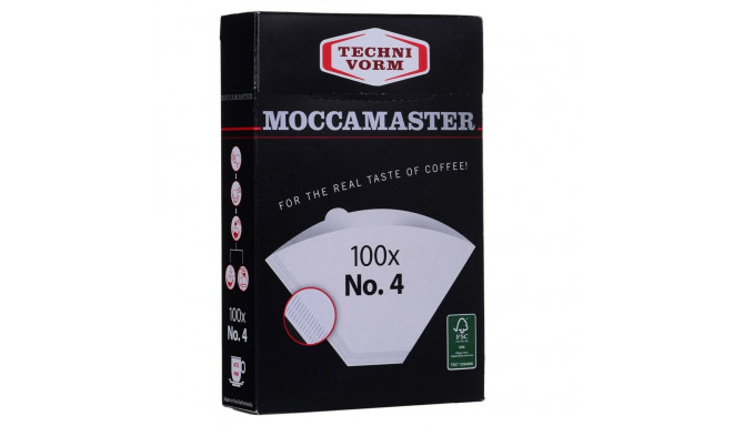 Coffee-maker Moccamaster 85022 White Paper Aluminium