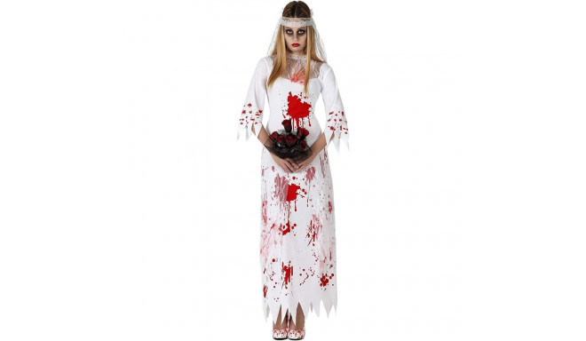 Maskeraadi kostüüm täiskasvanutele 8422259149286 Valge Palgamõrvar (2 Tükid, osad) (M/L)