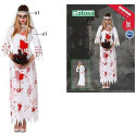 Maskeraadi kostüüm täiskasvanutele 8422259149286 Valge Palgamõrvar (2 Tükid, osad) (M/L)
