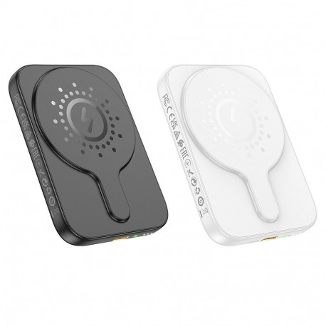 Powerbank compatible with MagSafe Hoco 5000 mAh QC PD 18W J117 black