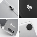 FORCELL F-ENERGY Flip Charge Qi2 15W wireless charger compatible with MagSafe silver FORCELL F-ENERGY Flip Charge Qi2 15W wireless charger compatible with MagSafe silver