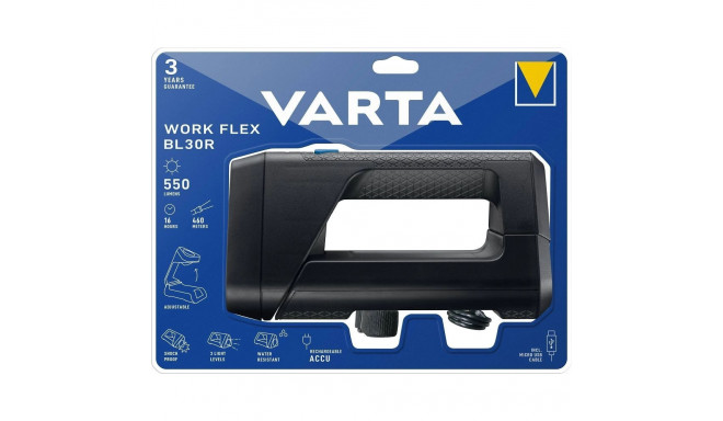 VARTA flashlight LED rechargeable Work fles BLR30R 550lm 18684