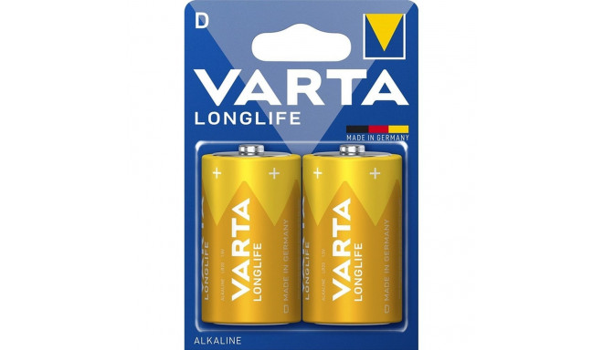 VARTA alkaline battery R20 (Type D) Longlife 2 pcs