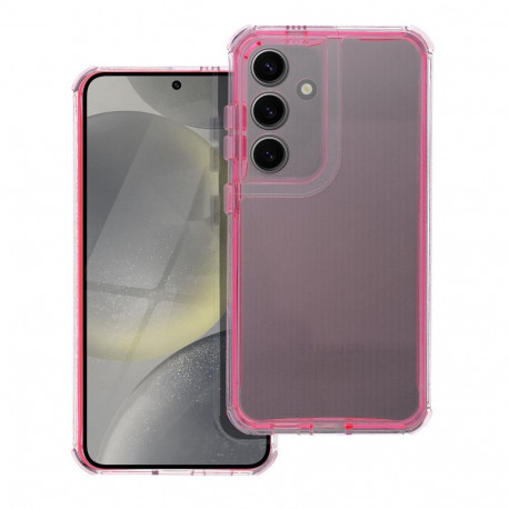 Case for Samsung A15 4G / A15 5G Matrix Clear powder pink