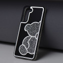 TEDDY BEAR Case for SAMSUNG S24 silver