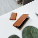 Leather case SMART PRO for IPHONE 16 Pro Max brown