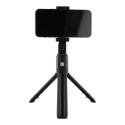 Selfie stick-tripod K07 Bluetooth, black