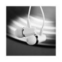 HOCO wire earphones Jack 3,5 mm with microphone M34 white