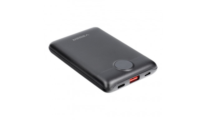 VEGER powerbank 10000 mAh PD QC3.0 2A 22,5W S11 (W1140) black