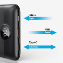 VEGER powerbank 10 000 mAh PD QC3.0 2A 22,5W S11 (W1140) black