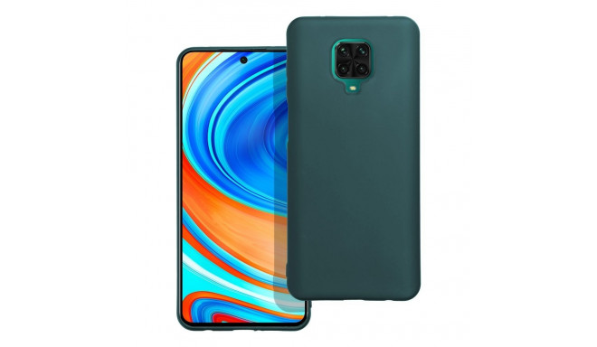 MATT case for XIAOMI Redmi Note 9 Pro dark green