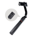 Combo selfie stick with tripod and remote control bluetooth black SSTR-13