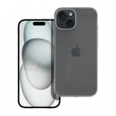 Case for iPhone 15 Clear Case 2 mm (camera protection) transparent