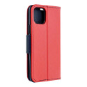 FANCY Book case for REALME C55 red / navy