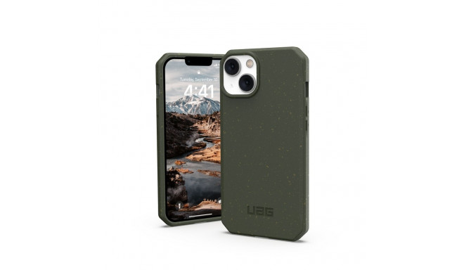 ( UAG ) Urban Armor Gear Biodegradable Outback case for iPhone 14 PLUS green