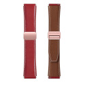 DUX DUCIS strap YA genuine leather 22 mm red