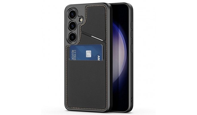 DUX DUCIS case RAFI II MAG with stand compatible with MagSafe for SAMSUNG S24 Plus black