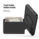DUX DUCIS case RAFI II MAG with stand compatible with MagSafe for SAMSUNG S24 Plus black