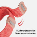 DUX DUCIS strap MIXTURE PRO stretchable braided for Apple Watch 42 / 44 / 45 / 49 mm guava