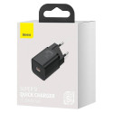 BASEUS charger Type C PD QC3.0 3A 25W CCSP020101/CCCJG25CE black