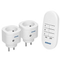 Single socket with two USB chargers, schuko type (OR-GB-439)