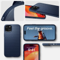 SPIGEN case LIQUID AIR for IPHONE 15 navy blue