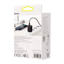 BASEUS charger USB A + Type C PD QC3.0 30W CCSUPP-E02/CCCJG30UE black