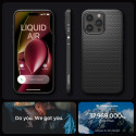 SPIGEN case LIQUID AIR for IPHONE 15 Pro Max matte black SPIGEN case LIQUID AIR for IPHONE 15 Pro Max matte black