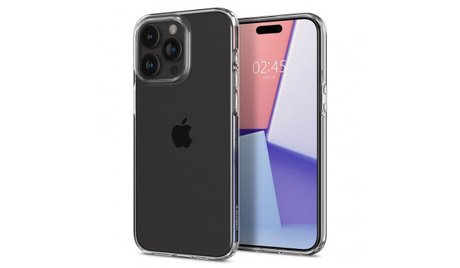 SPIGEN case LIQUID CRYSTAL for IPHONE 15 Pro transparent