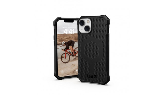 UAG Urban Armor Gear case ESSENTIAL ARMOR compatible with MagSafe for IPHONE 14 Plus black