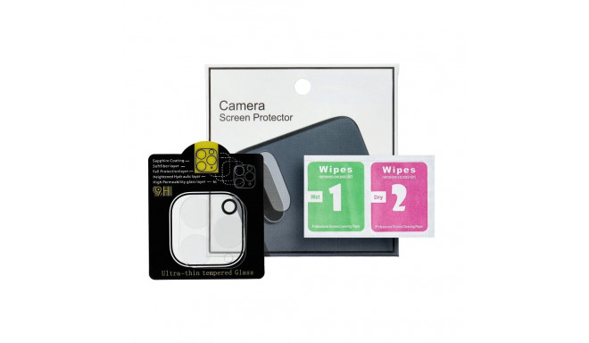 5D Full Glue Camera Tempered Glass - for iPhone 11 Pro Transparent