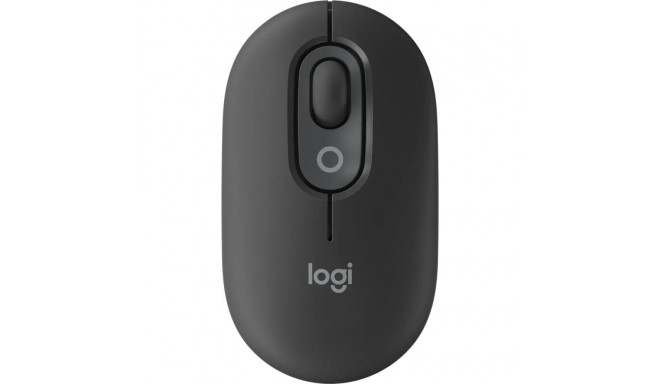 Mouse LOGITECH POP Mouse, wireless, Bluetooth, graphite