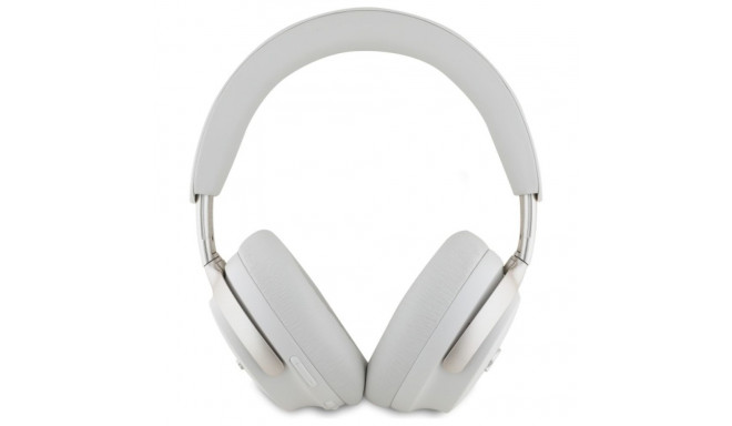 Guess Over-Ear Bluetooth Headphones ANC GUBHC22PSFCSME beige Metal Script Logo