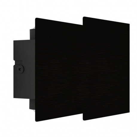 LED wall lamp EGLO TALAMELLO, 6 W, 750lm, 3000K, black, 20x10x4cm