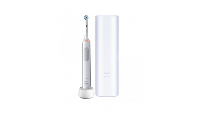 Oral-B | Electric Toothbrush | Pro3 3500 Sensitive Clean | Rechargeable | For adults | Number of bru