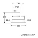 Built-in hood Siemens LB53NAA30