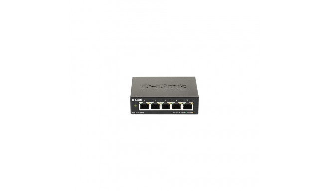 D-Link | Nutikas hallatav lüliti | DGS-1100-05V2/E | Hallatav L2 | Rack-kinnitusega | Gigabit Ethern