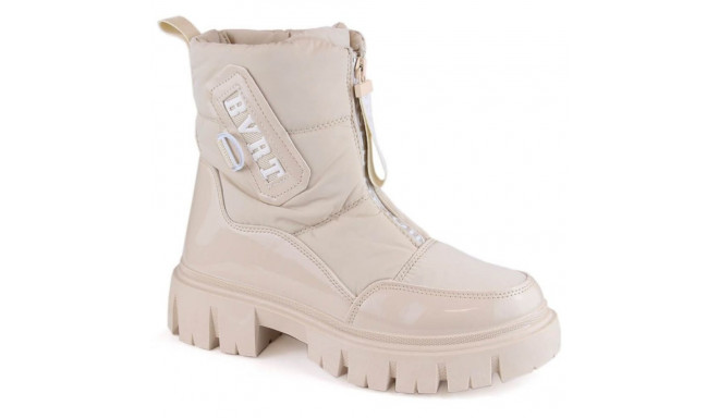 Filippo W PAW498B insulated zippered snow boots, beige (39)