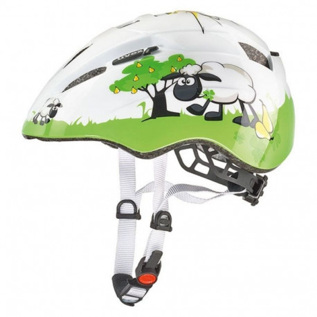 Uvex Kid 2 Kids Bike Helmet White and Green (15)
