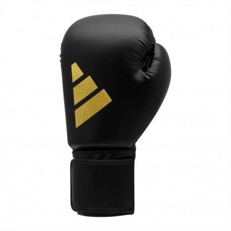 adidas Speed 50 Boxing Gloves ADISBG50-Black-Gold (12 oz)